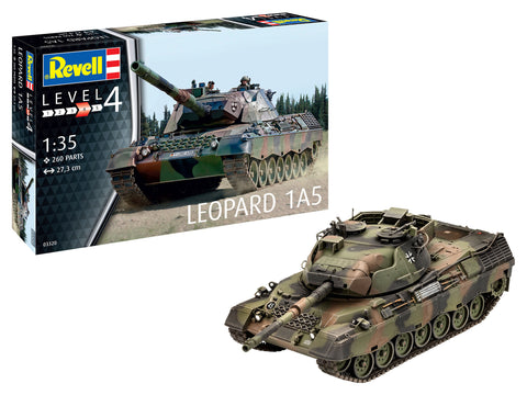 Revell Germany Military 1/35 Leopard 1A5 German Tank Kit