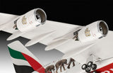 Revell Germany Aircraft 1/144 Airbus A380-800 Emirates Wild Life Airliner Kit