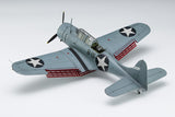 Hasegawa Aircraft 1/48 SBD3 Dauntless Aircraft Battle of Midway Ltd Edition Kit