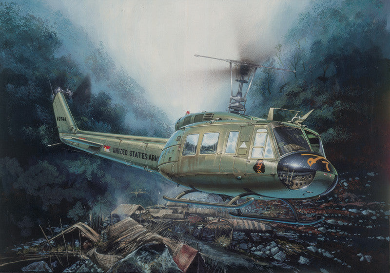 Italeri Aircraft 1/48 UH1D Iroquois Helicopter Kit