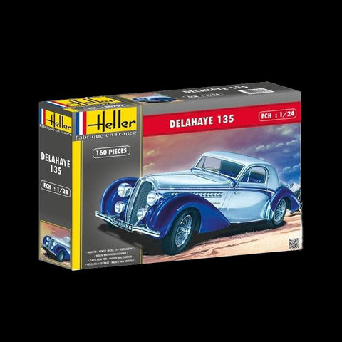 Heller Model Cars 1/24 Delahaye 135 Car Kit