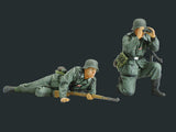 Tamiya Military 1/35 German Assault Pioneer Team (3) & Goliath Tracked Mines (2) (New Tool) Kit