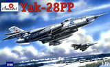 A Model From Russia 1/72 Yak28PP Soviet Light Supersonic Tactical Jammer Aircraft Kit