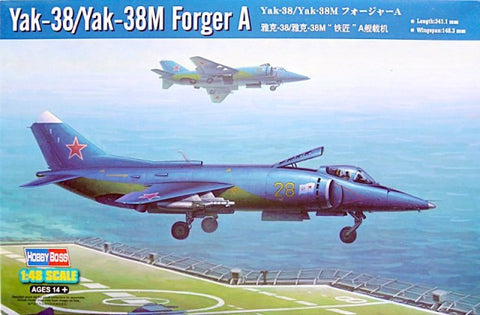 Hobby Boss Aircraft 1/48 YAK-38/38M Forger A Kit