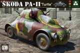 Takom Military 1/35 WWII Skoda PAII Turtle Vehicle Kit