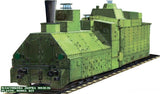 Unimodel Military 1/72 PR43 Armored Locomotive Kit