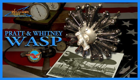 Williams Brothers Aircraft 1/8 Pratt & Whitney Wasp R1340 Radial Engine Kit