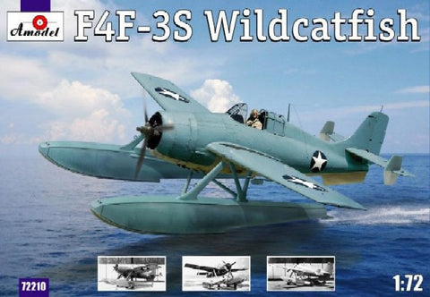 A Model From Russia 1/72 F4F3S Wildcatfish USAF Floatplane Kit