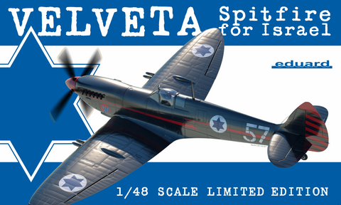 Eduard Aircraft 1/48 Velveta/Spitfire Israel Fighter EduArt Ltd. Edition Kit