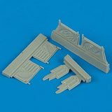 Quickboost Details 1/72 F4U1 Undercarriage Covers for ACY