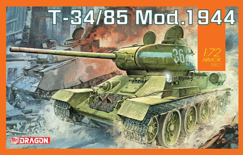 Dragon Military Models 1/72 T-34/85 Mod.1944 Kit