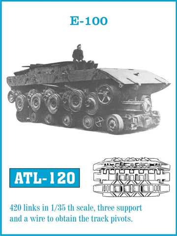 Friulmodel Military 1/35 E100 Track Set (420 Links)