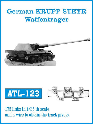 Friulmodel Military 1/35 German Krupp Steyr Waffentrager Track Set (175 Links)