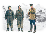 ICM Military Models 1/35 WWII Soviet Tank Crew 1939-1942 Kit