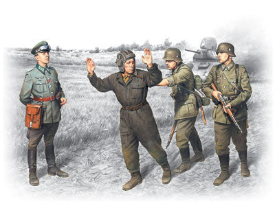 ICM Military Models 1/35 WWII Barbarossa Operation Figure Set Jun 1941 (4) Kit