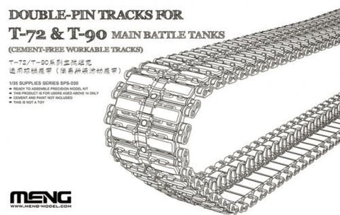 Meng Military Models 1/35 TRACKS T-72 & T-90 MBT DOUBLE PIN KIT