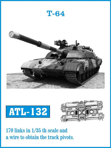 Friulmodel Military 1/35 T64 Track Set (170 Links)