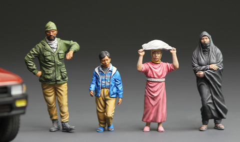 Meng Military Models 1/35 Middle Easteners Figures Kit