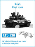 Friulmodel Military 1/35 T90 Steel-Type Track Set (160 Links)