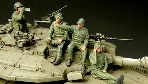 Meng Military Models 1/35 IDF Tank Crew Kit