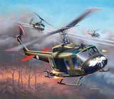Revell Germany Aircraft 1/100 Bell UH1H Gunship Helicopter Kit
