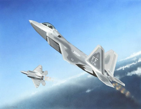 Trumpeter Aircraft 1/144 F22A Raptor Fighter Kit