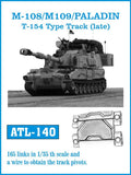 Friulmodel Military 1/35 M108/109/ Paladin T154-Type Late Track Set (165 Links)