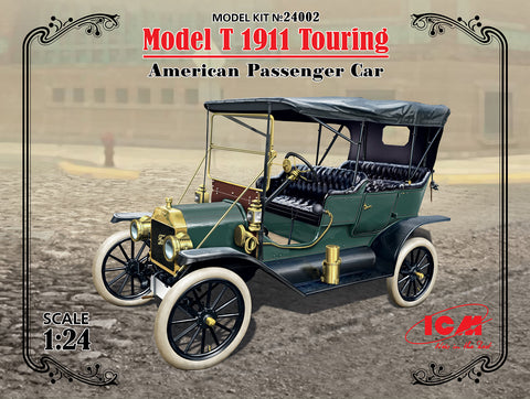ICM Military Models 1/24 American Model T 1911 Touring Passenger Car Kit