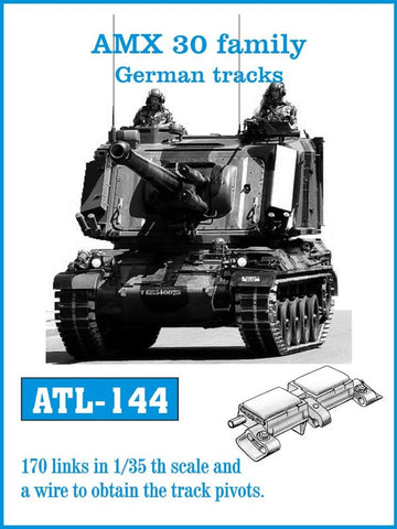 Friulmodel Military 1/35 German AMX 30 Family Track Set (170 Links)