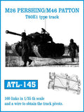 Friulmodel Military 1/35 M26 Pershing/ M46 Patton T80E1 Type Track Set (160 Links)