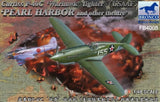 Bronco Aircraft 1/48 Curtiss P40C Warhawk USAAF Fighter Kit