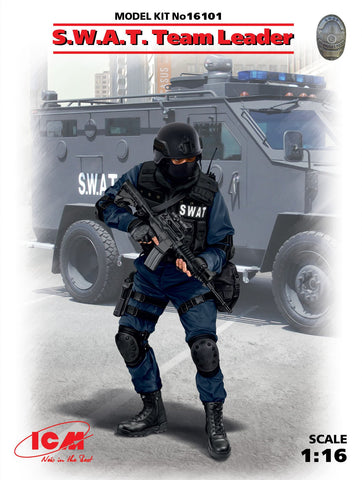 ICM Military Models 1/16 SWAT Team Leader Kit