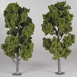 Woodland Scenics Ready Made Realistic Trees- 8" - 9" Med Green (2)