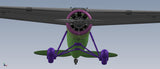 Dora Wings 1/48 Lockheed Vega 5b Amelia Earhart Aircraft (New Tool) Kit