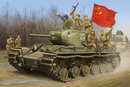 Trumpeter Military Models 1/35 Soviet KV1S Heavy Tank Kit