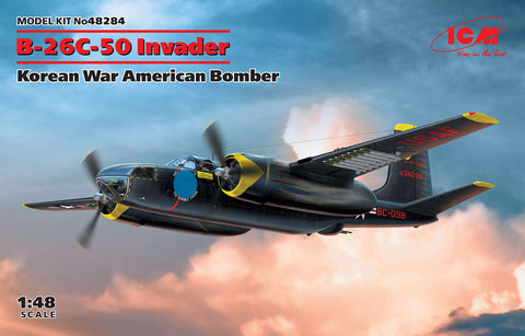 ICM Aircraft 1/48 B26C50 Invader Korean War American Bomber Kit