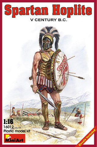 MiniArt Military Models 1/16 V Century BC Spartan Hoplite Kit