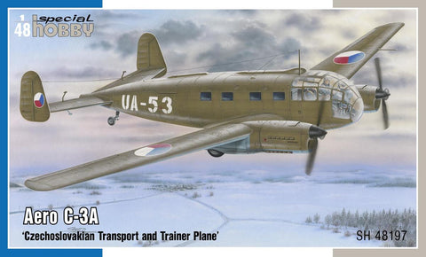 Special Hobby Aircraft 1/48 Aero C3A Czech Transport/Trainer Kit