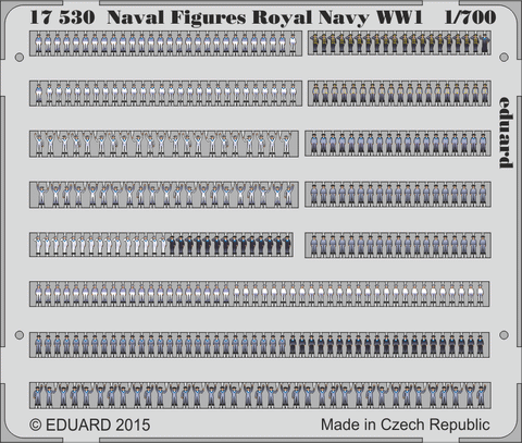 Eduard Details 1/700 Ship- Royal Navy Figures (Painted)