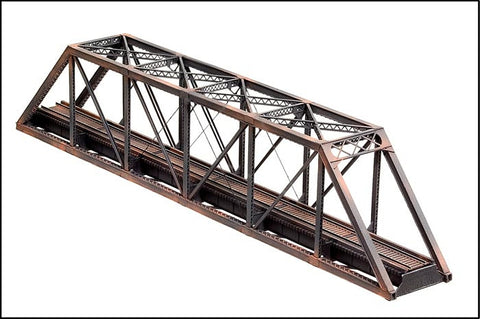 Central Valley N 150' Single Track Pratt Truss Bridge Kit