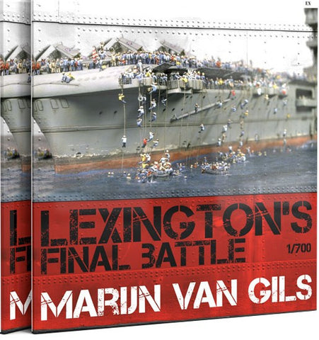 AK Interactive Lexington's Final Battle Modeling Full Ahead Special Book