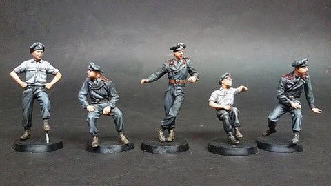 MiniArt Military Models 1/35 German Tank Crew France 1940 Kit