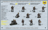 Zvezda Military 1/72 German Infantry 1914-18 (41) Figure Kit