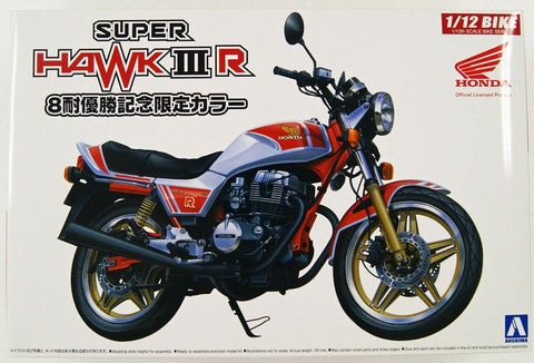 Aoshima Car Models 1/12 Honda Super Hawk IIIR Ltd Motorcycle Kit