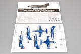 Trumpeter Aircraft 1/48 F9F2 Panther USN Fighter Kit
