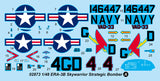 Trumpeter Aircraft 1/48 ERA3B Skywarrior Strategic Bomber Kit