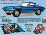 AMT Model Cars 1/25 1963 Chevy Corvette Sting Ray Car (3 'n 1) Kit