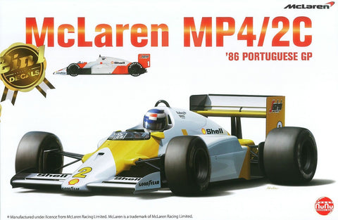 Platz Model Cars 1/20 McLaren MP4/2C 1986 Portuguese GP Race Car Kit