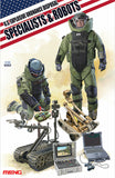 Meng Military Models 1/35 US EOD SPECIALIST & ROBOTS KIT