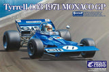 Ebbro Model Cars 1/20 1971 Tyrrell 003 Monaco Grand Prix Race Car Kit